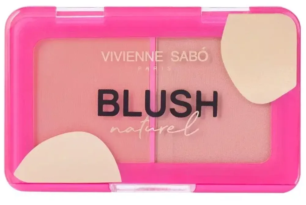 Палетка румян Vivienne Sabo Naturel тон 01/ 6 гр