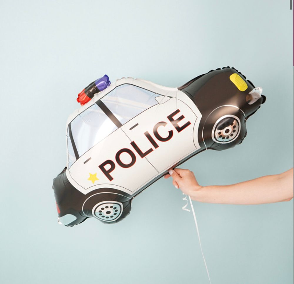 BT Шар фигура Полицейская машина 34“/86 см (БГ-38) 