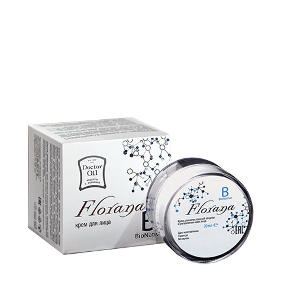 Крем для лица нативный Florana BioNative 30 мл