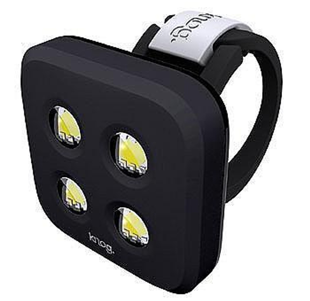 Велофонарь Knog Blinder 4 Standard White перед, черный