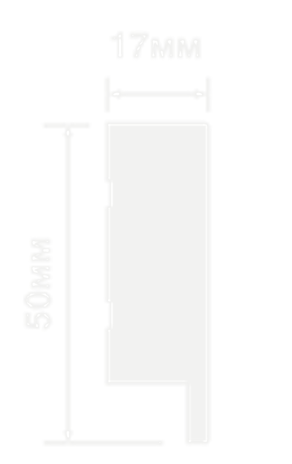 Финишный молдинг декорированный HiWood, 270x5 см