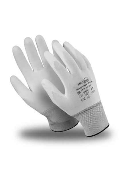 Перчатки МикроПОЛ нейлон+п/у