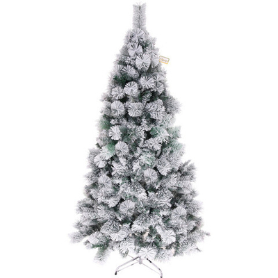 Елка «Зимняя метель» 210 см, ПВХ+леска с белым напылением (970 веток)