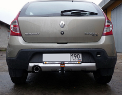 Фаркоп Avtos на RENAULT SANDERO (2009-2013)(паспорт и сертификат в комплекте)(без электрики)RN 06