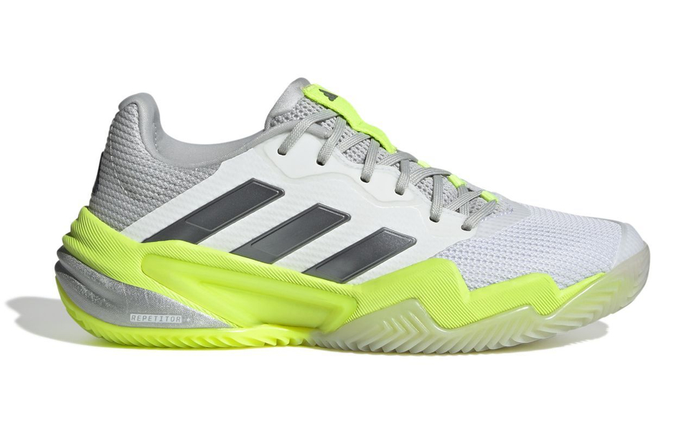 Женские Кроссовки теннисные Adidas Barricade 13 W Clay - серый
