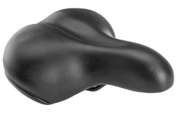Седло TRIX комфорт 250x215 мм, эластомерное, черное