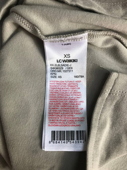 Платье LC Waikiki обтягивающее, маркировка XS, визуально 42 размер