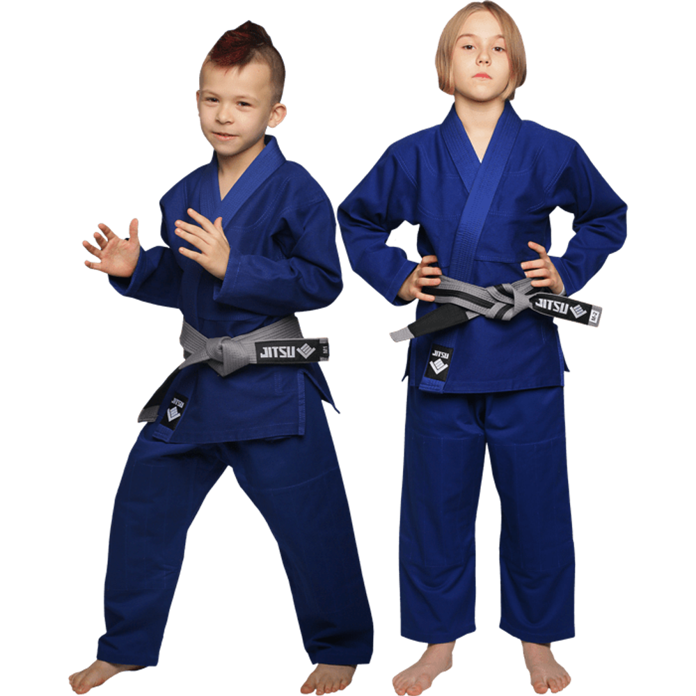 Детское ги для BJJ Jitsu Puro Blue