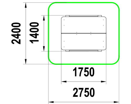 Песочница Под навесом МФ-1.15