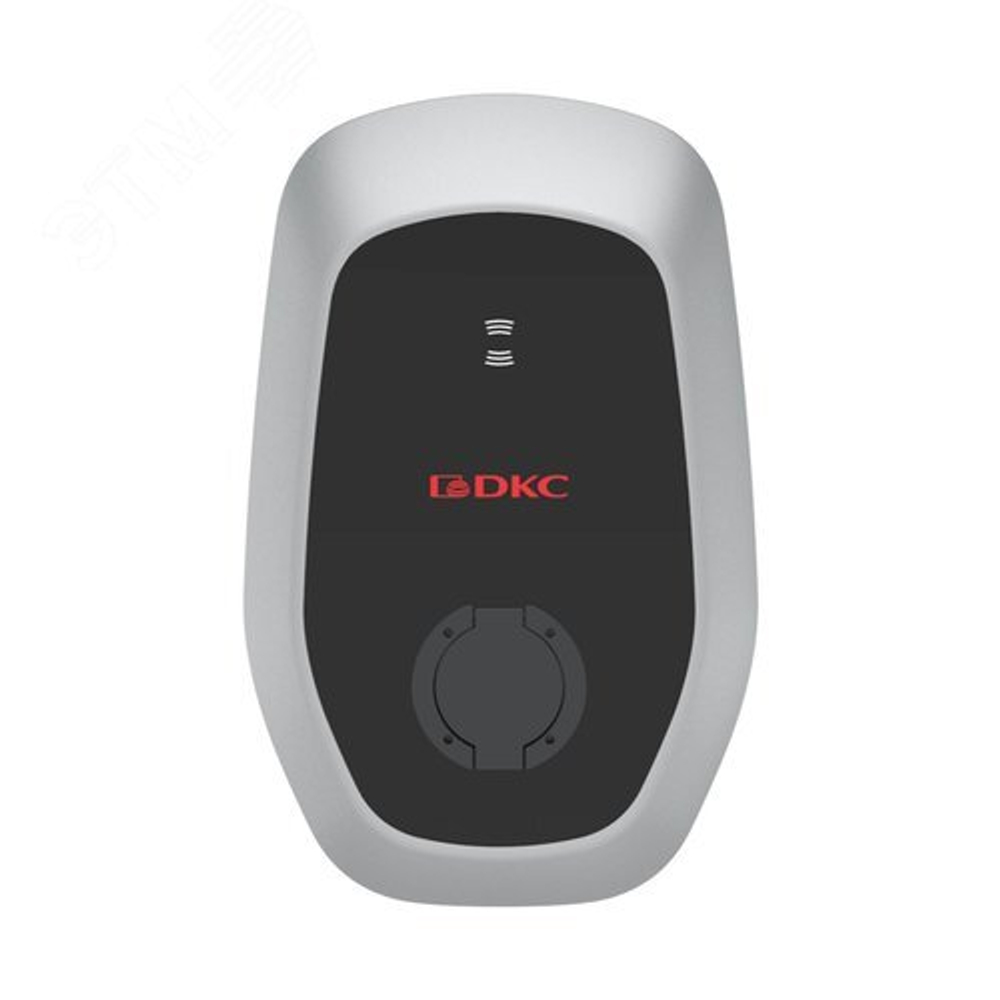 Зарядная станция для электромобилей EOS Charge/напольная (с использованием специальной стойки, в комплект не входит) настенная, медленная (AC), 22kW, розетка Type2 EC22SCOMS DKC