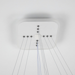 Citilux Неон Смарт CL731AK110E Умная подвесная люстра Белая