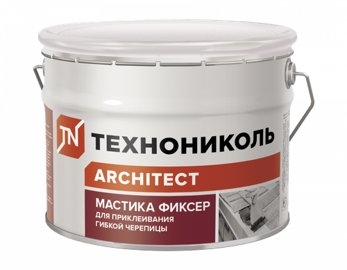 Мастика для приклеивания гибкой черепицы 3,6кг ведро Фиксер Технониколь