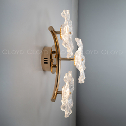 Бра Cloyd SHAMBALA-B W3 / выс. 45 см - золото (арт.20395)