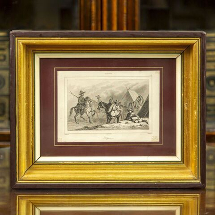 Гравюра «Кочевники»