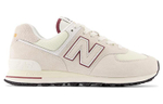 New Balance NB 574 OP2 retro shock absorption, non-slip, wear-resistant, low-cut casual running shoes for men and women with the same off-white