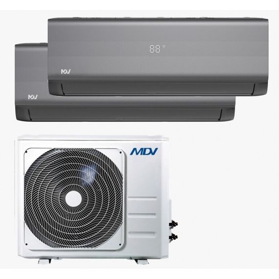 Мульти сплит-система MDV на 2 комнаты (25+35 кв.м.) LOFT