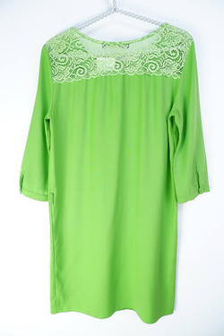 Платье Say цвета летней травы, маркировка 36, визуально на 42 размер