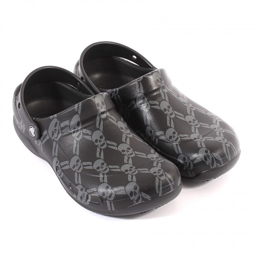 Сабо Crocs Work Bistro Graphic Clog Black Smoke