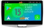 Магнитола для Volkswagen Passat 2005-2015 (B6, B7, CC) - Airoc 2K AU-3708 на Android 13, Быстрейшая, SIM-слот