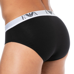 Набор мужских трусов брифов 3в1 черные Emporio Armani EM000258_AF14131