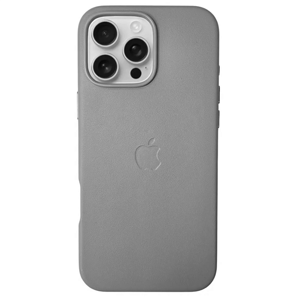 Накладка Leather Case MagSafe для iPhone 16 Pro Max