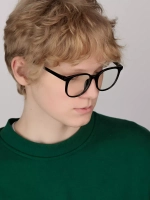 Очки для компьютера имиджевые защитные прозрачные нулевки