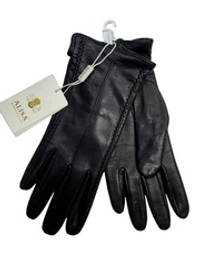 Alisa.Перчатки.Женские.Материал верха.Кожаные.Люкс качества.Трикотаж-шерсть.В упаковке 5 шт.