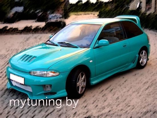 Передний бампер RADICAL Mitsubishi Colt CA0