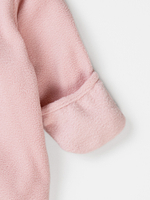 Комбинезон флисовый с закрытой ножкой "Роза"