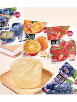 Желе мармеладное конняку с конжаком Клубника 160 г * 3 шт