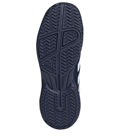 Детские теннисные кроссовки Adidas Ubersonic K - dark blue/ftwr white/core black