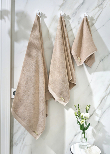 Полотенце 70x140 Luxberry Daily Bathing кофейный пломбир