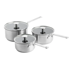KitchenAid Набор из 3 кастрюль 16+18+20 см