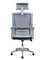 Кресло офисное Норден / Макс грэй / Max Grey / серый пластик / серая сетка / серая ткань