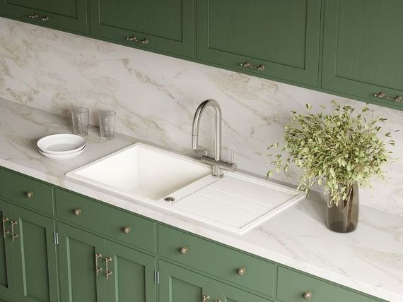 Мойка Omoikiri Kitagawa 100-WH Artceramic/белый(арт.4993787)