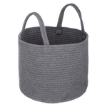 Корзина для хранения "Хлопок", Д300 Ш300 В250, серый