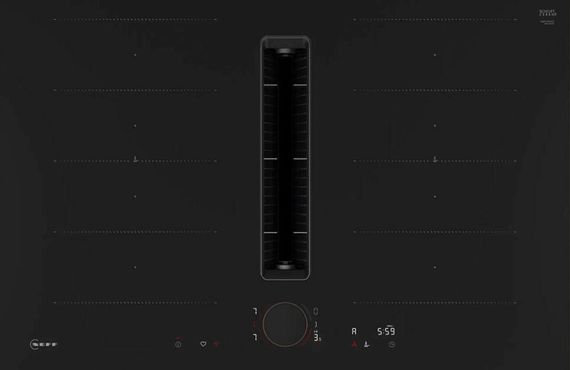 Индукционная стеклокерамич. панель Neff V68YYX4C0 (flex design, с вытяжкой)