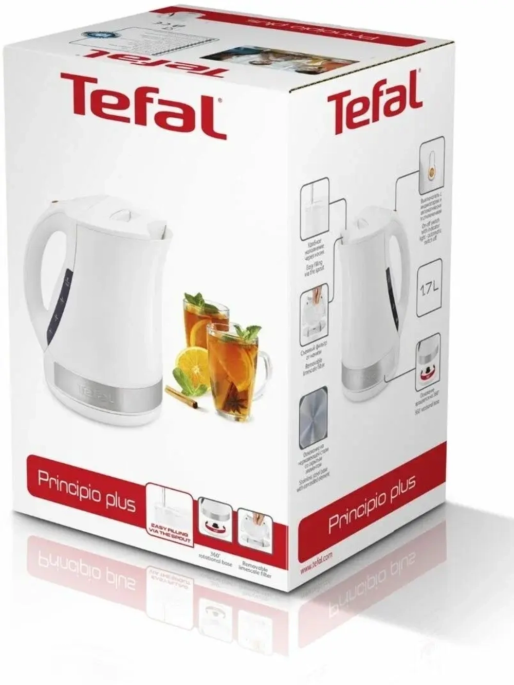 Электрочайник Tefal PRINCIPIO PLUS KO108130 (y)