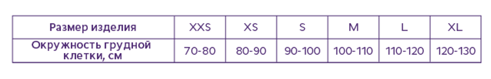 Бандаж послеоперационный на грудную клетку (женский) Т.23.08 (Т-1338)