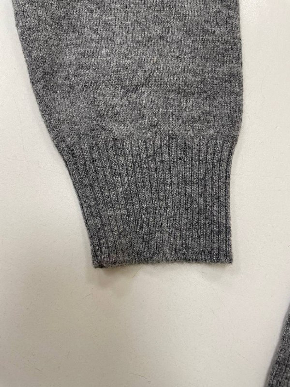 Тестовый образец. Джемпер Luna из мериноса и кашемира. Цвет тёмно-серый. Размер SM. №64