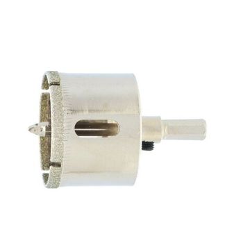 Сверло по керамической плитке и стеклу, 40 х 55 мм, 6 гр.хв-к, с центр. сверлом Сибртех 72720