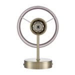 8109/1W MODERNI LN26 179 латунь титаниум/бежевый, металл/текстиль/стекло Бра E14 40W 220V DAMONA