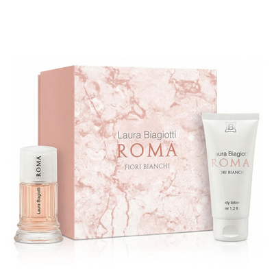 Laura Biagiotti Roma Fiori Bianchi EDT 25 ml + BL 50 ml (woman) 1 pcs