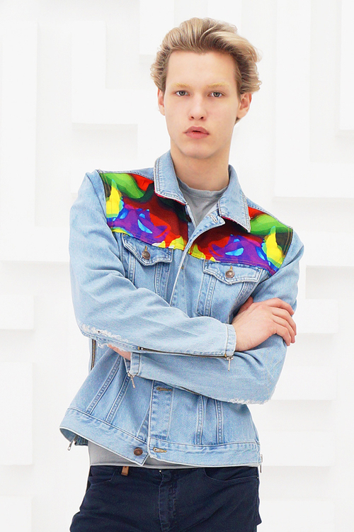 LIGVIANNI Джинсовая куртка Denim Jacket Eagle