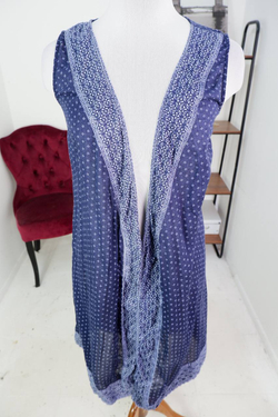 Кардиган для летних прогулок, визуально на 44 размер