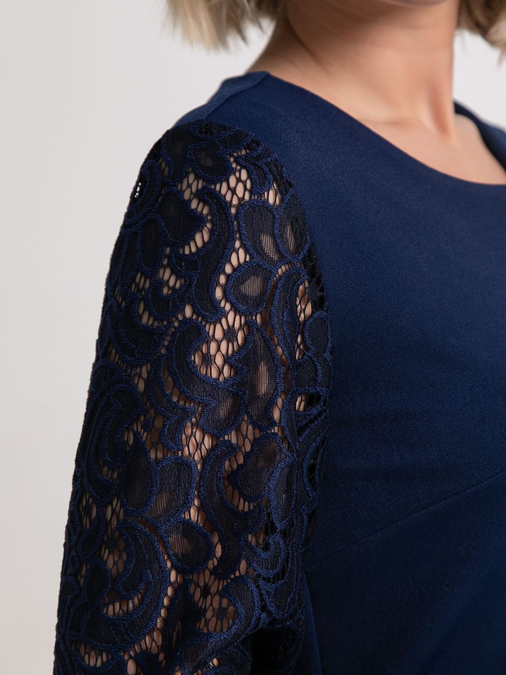 Платье Шарли (темно-синее) П15251-18М LT Collection