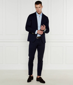 рубашка h-hank-kent-c1-214 BOSS BLACK - голубой(50469345)