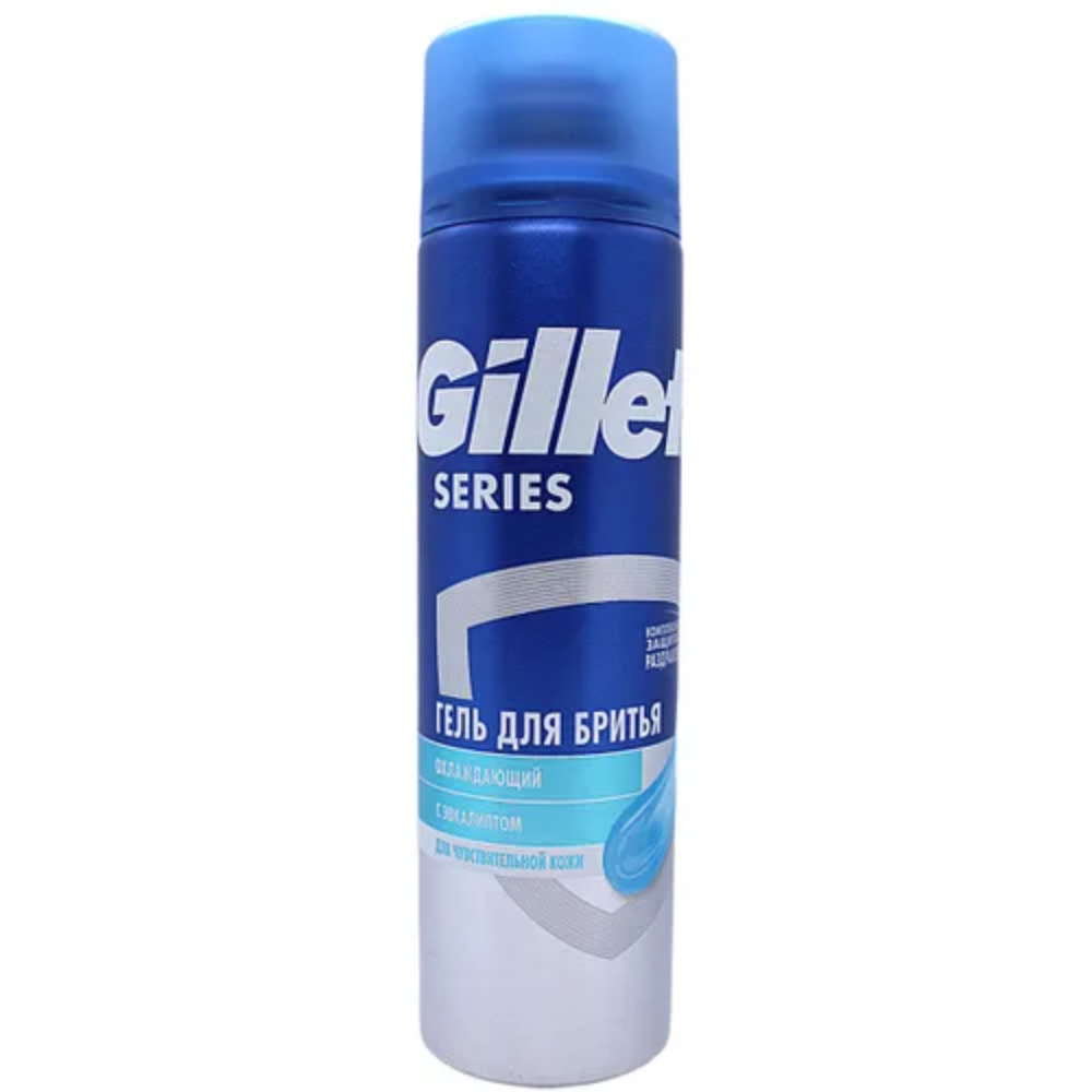 Гель для бритья Gillette Series охлаждающий с эвкалиптом 200 мл