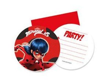 Приглашения "Леди Баг"