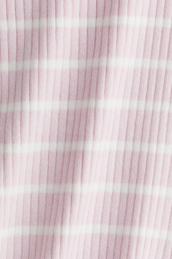 H&M Топ трикотажный эластичный, розовый